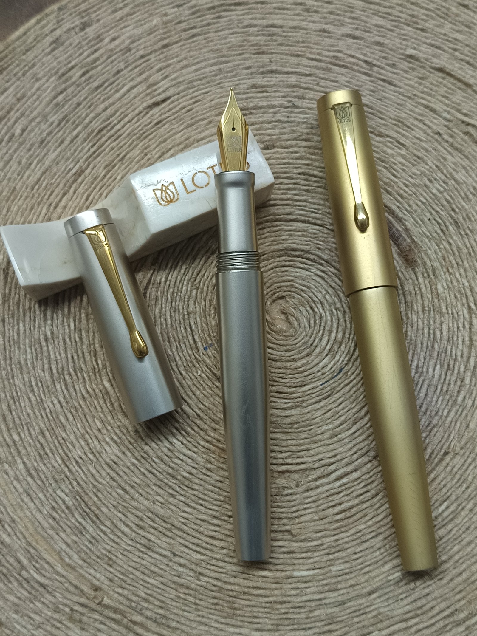 Student in Brass Ebonite